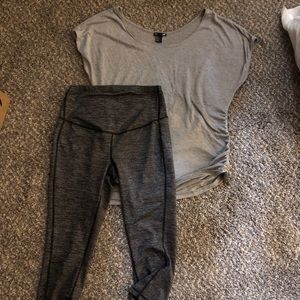 Maturity H&M top old navy pants